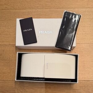 Prada sunglasses case brand new